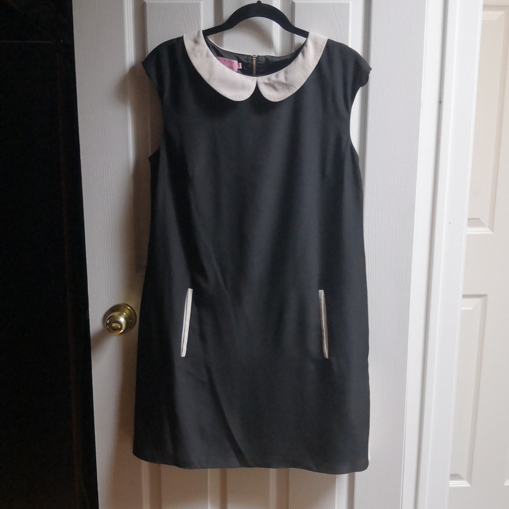 Ted Baker Black Cocktail Dress sz 12